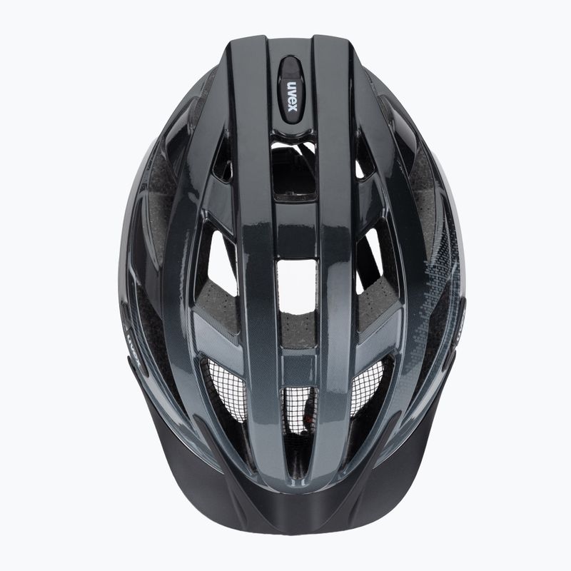 Cyklistická přilba UVEX Air Wing grey / black 6