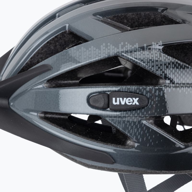 Cyklistická přilba UVEX Air Wing grey / black 7