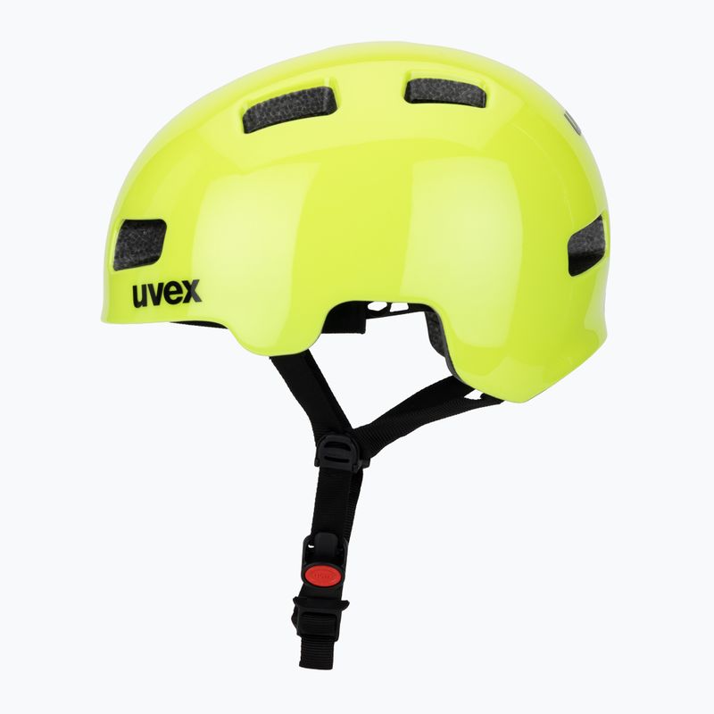 Dětská cyklistická přilba UVEX HLMT 4 neon yellow 3