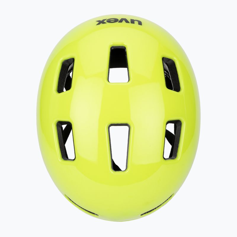Dětská cyklistická přilba UVEX HLMT 4 neon yellow 6