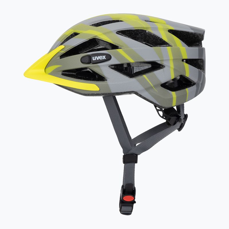 Cyklistická přilba UVEX Air Wing CC grey / lime matt 3