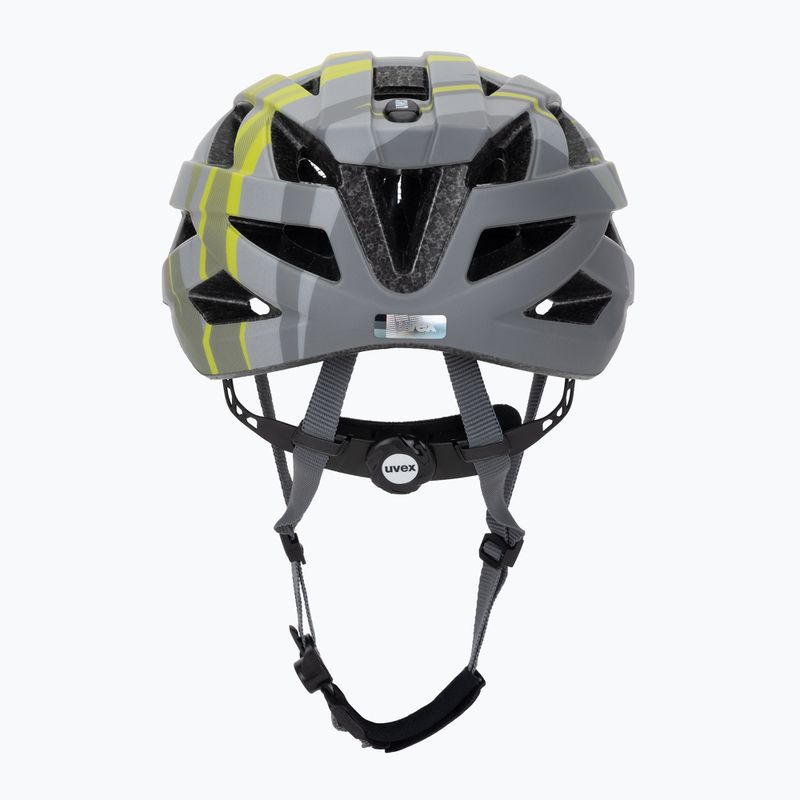 Cyklistická přilba UVEX Air Wing CC grey / lime matt 4