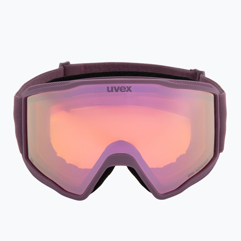 Lyžařské brýle UVEX Blast FM plum matt/mirror purple 2