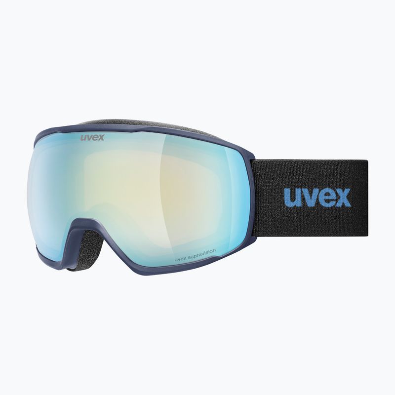 Lyžařské brýle UVEX Victorious FM dust blue matt/mirror sapphire 5