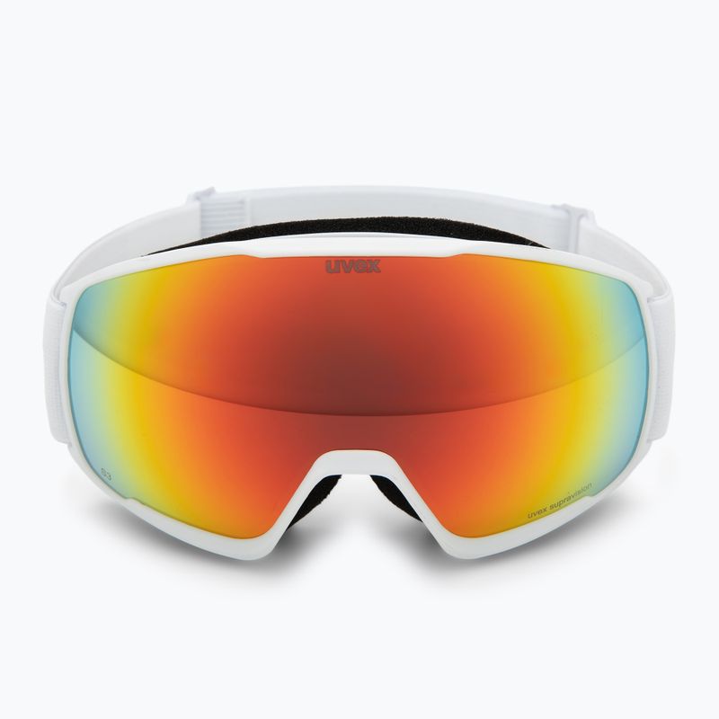 Lyžařské brýle UVEX Victorious S FM white matt/mirror orange 2