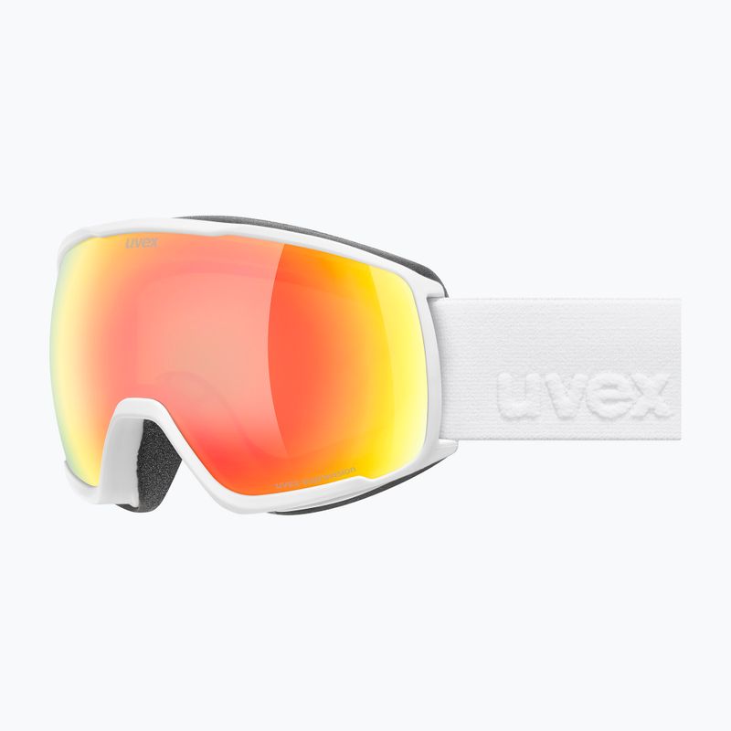 Lyžařské brýle UVEX Victorious S FM white matt/mirror orange 5