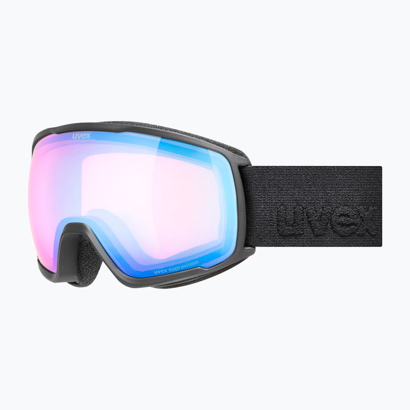 Lyžařské brýle UVEX Victorious S FM matt black/mirror blue 5