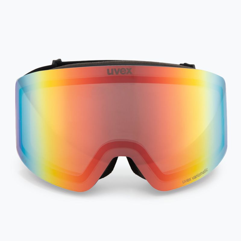Lyžařské brýle UVEX Provoqe V black matt/vario rainbow mirror 2