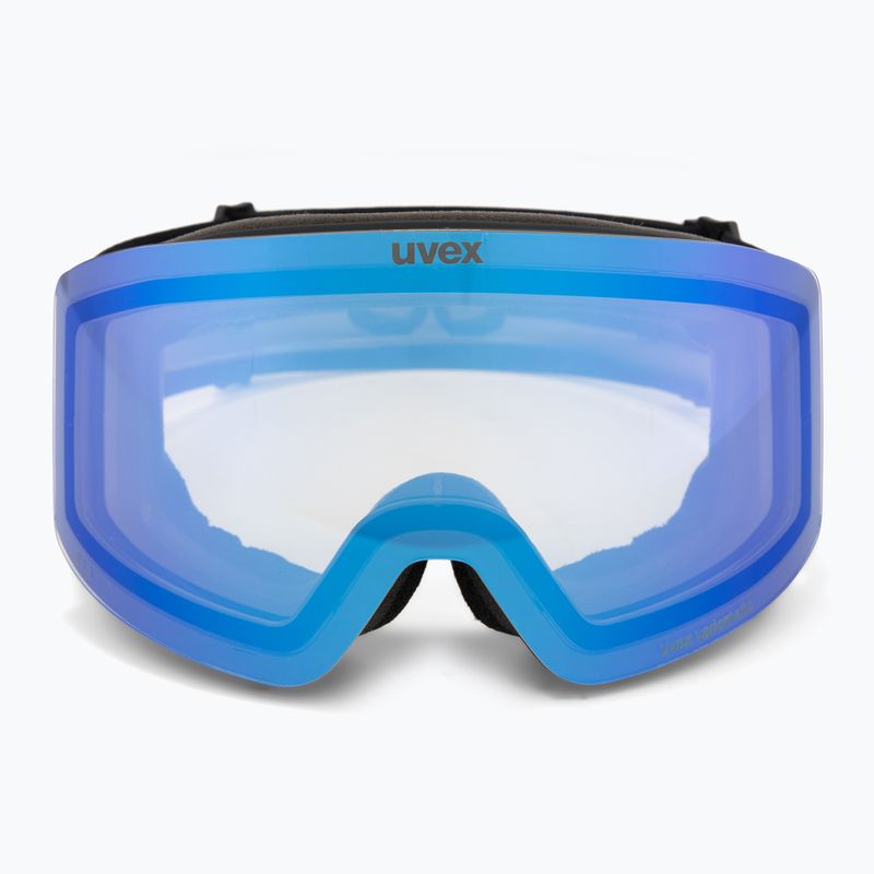 Lyžařské brýle UVEX Provoqe V black matt/vario blue mirror 2