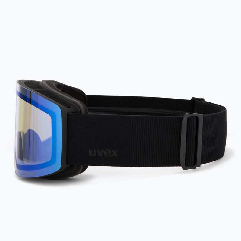 Lyžařské brýle UVEX Provoqe V black matt/vario blue mirror 4