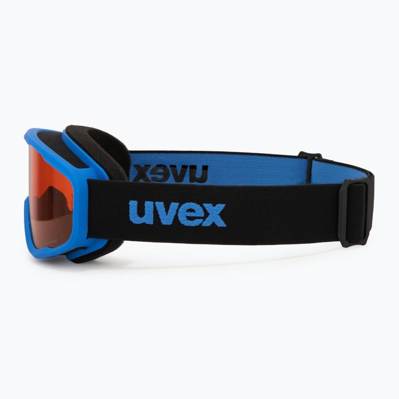 Dětské lyžařské brýle UVEX Speedy Nova Jr blue/lasergold 4
