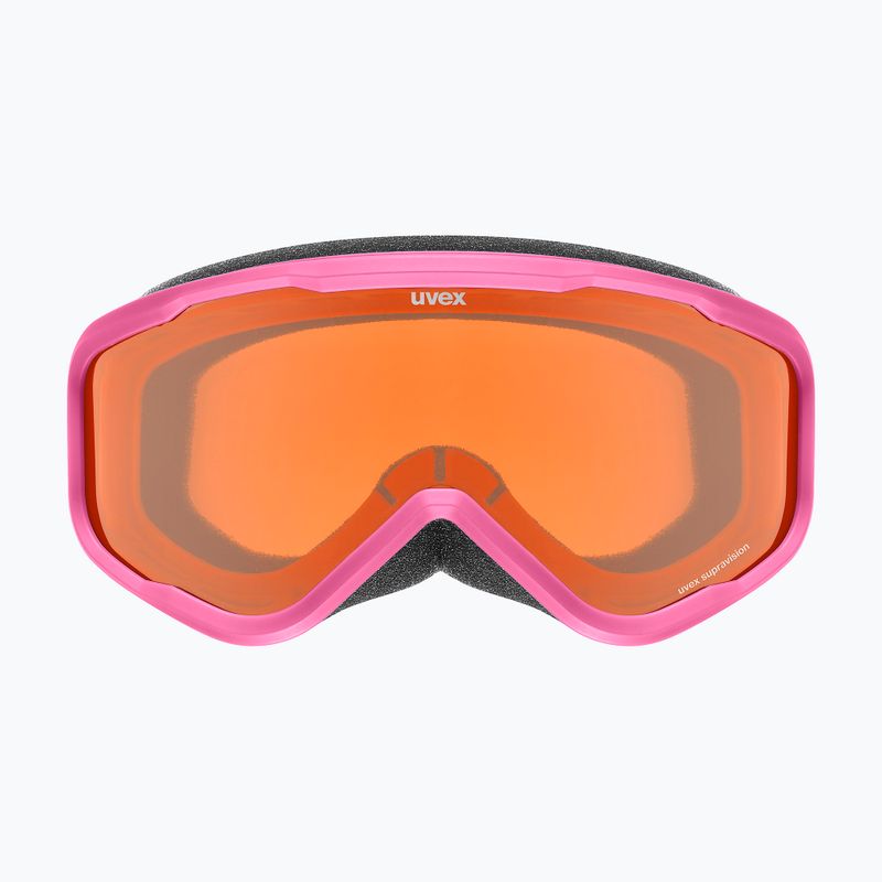 Dětské lyžařské brýle UVEX Speedy Nova Jr pink/lasergold 2