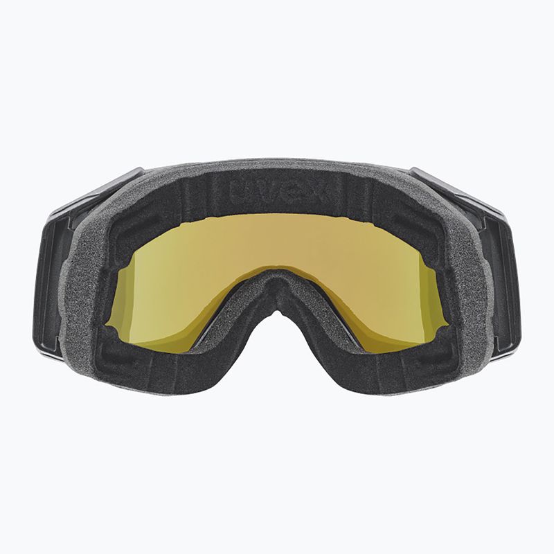 Lyžařské brýle UVEX Gravity FM S2 black matt/mirror blue 3