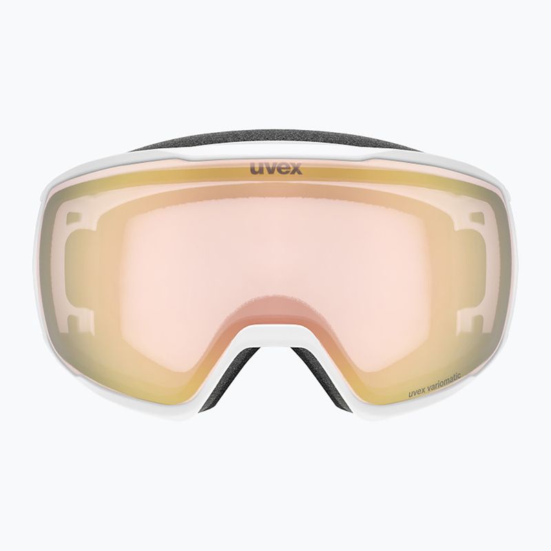 Lyžařské brýle UVEX Victorious V S1-S3 white matt/vario rose mirror 2