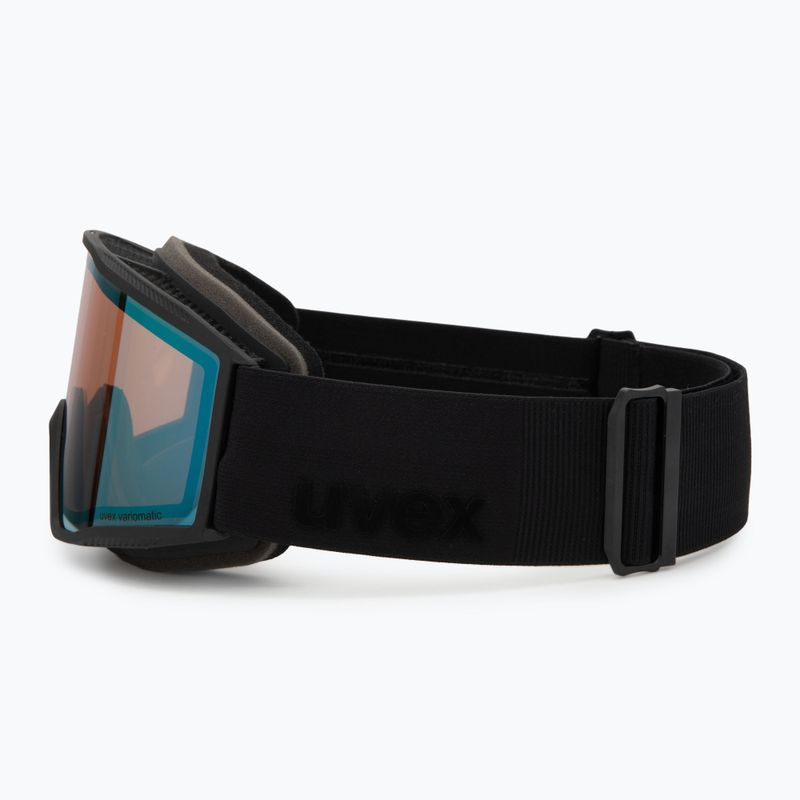 Lyžařské brýle Uvex Blast V black matt/vario green mirror 4