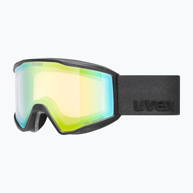 Lyžařské brýle Uvex Blast V black matt/vario green mirror 5
