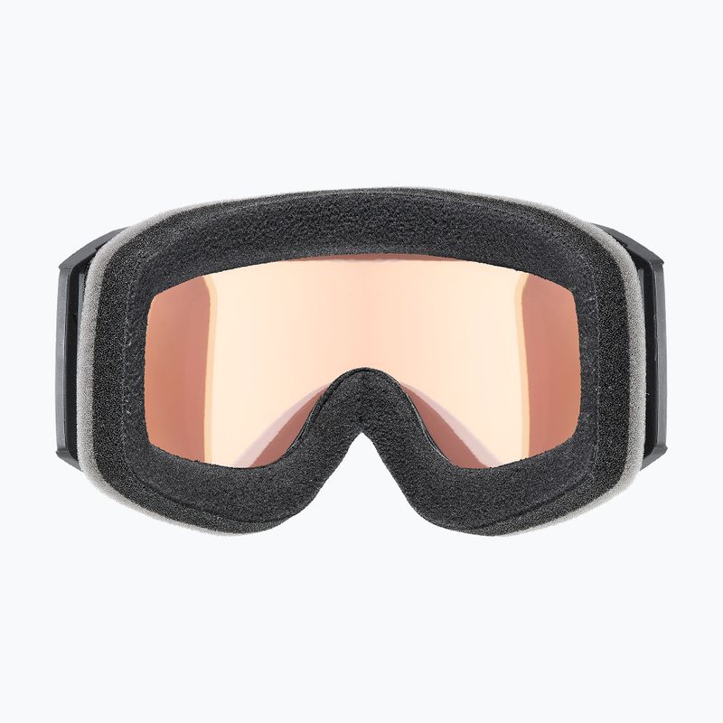 Lyžařské brýle Uvex Blast V black matt/vario green mirror 7
