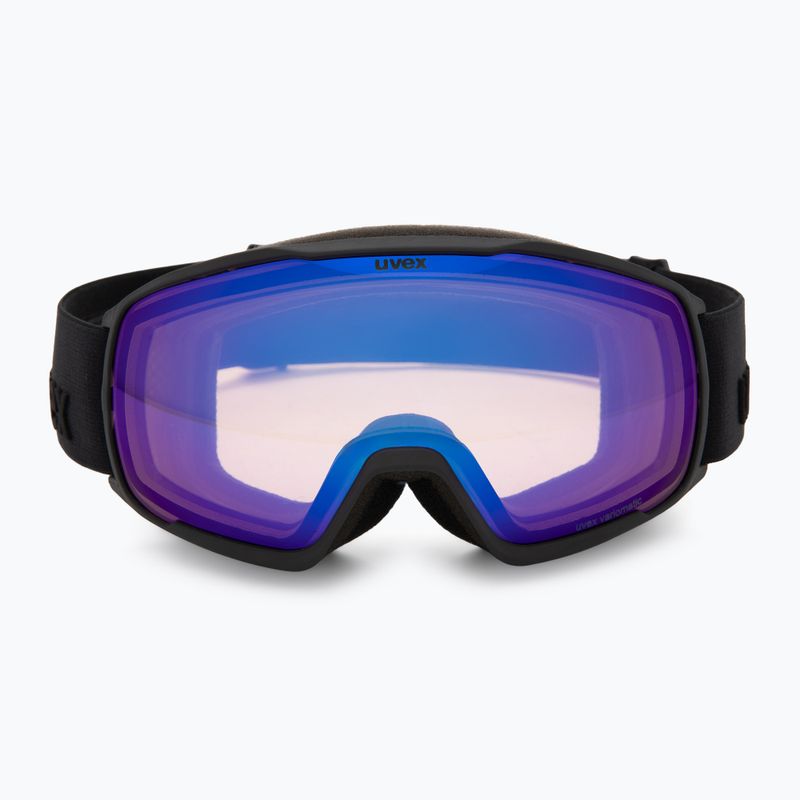 Lyžařské brýle UVEX Victorious S V black matt/vario blue mirror 2
