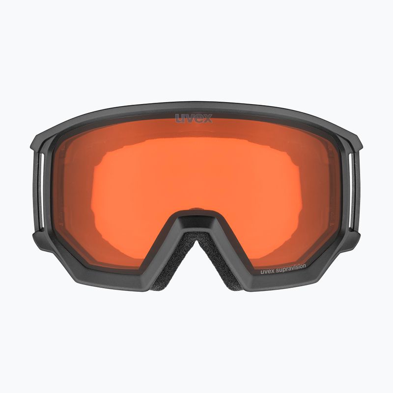 Lyžařské brýle UVEX Athletic LGL black matt/orange/clear 2