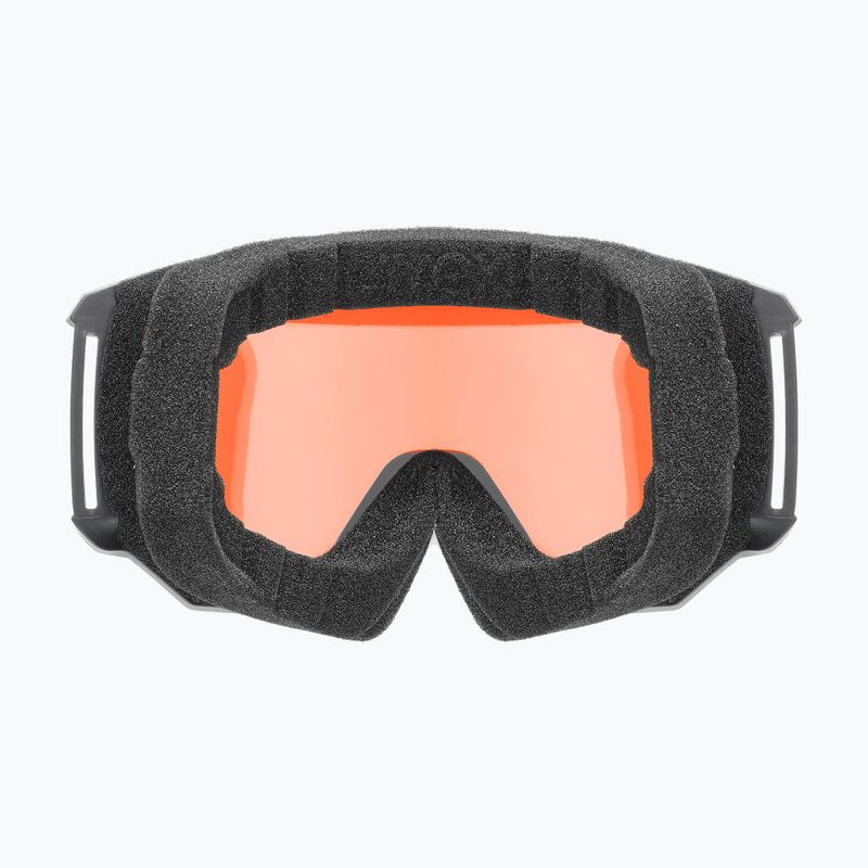 Lyžařské brýle UVEX Athletic LGL black matt/orange/clear 3
