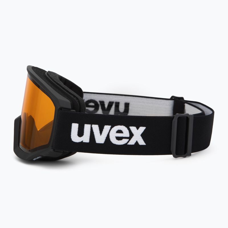 Lyžařské brýle UVEX Athletic LGL black matt/yellow/clear 4