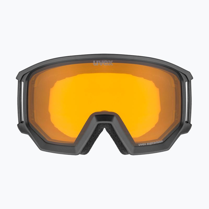 Lyžařské brýle UVEX Athletic LGL black matt/yellow/clear 2