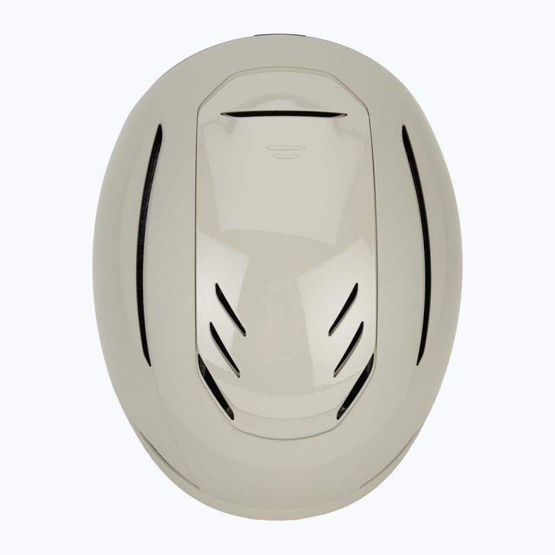 Lyžařská helma UVEX Resolution warm grey/black matt 6