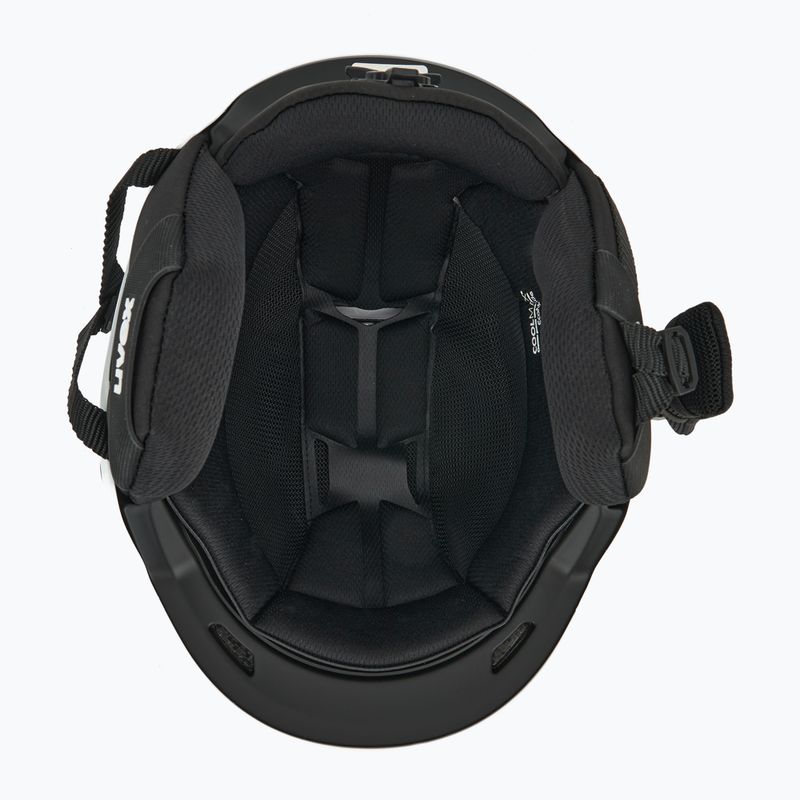 Lyžařská helma UVEX Resolution white/cool lavender grad matt 5