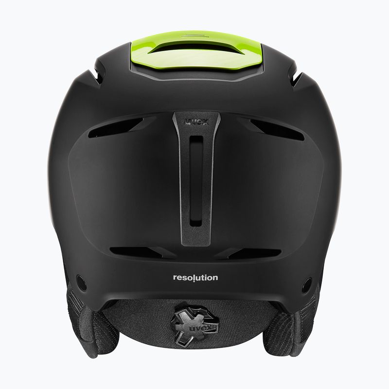 Lyžařská helma UVEX Resolution black/electrum grad matt 3