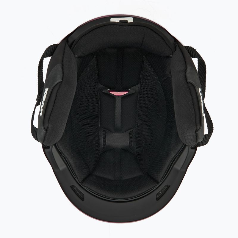 Lyžařská helma UVEX Resolution SL white/pink 5