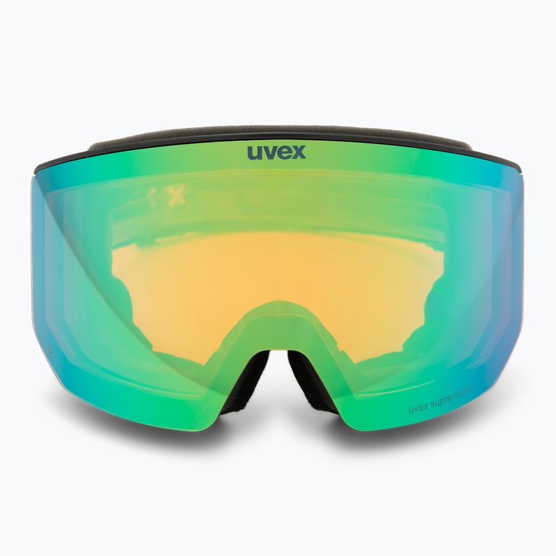 Lyžařské brýle Uvex Lace Attract FM black matt/mirror opal 3