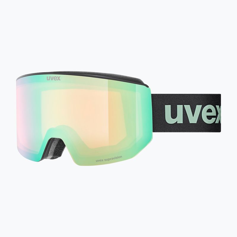 Lyžařské brýle Uvex Lace Attract FM black matt/mirror opal 7