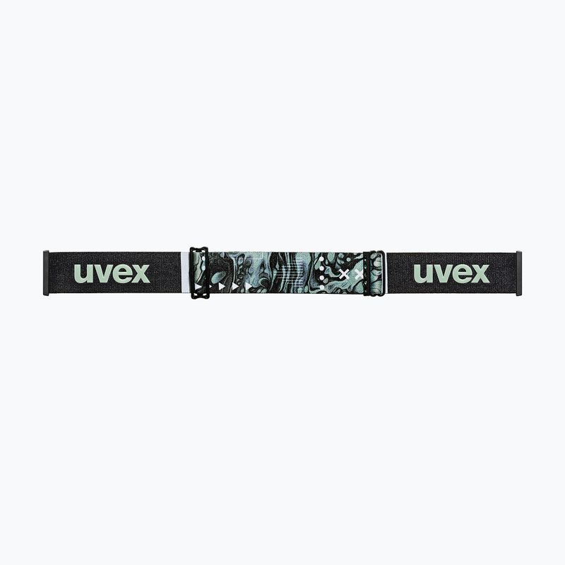 Lyžařské brýle Uvex Lace Attract FM black matt/mirror opal 11