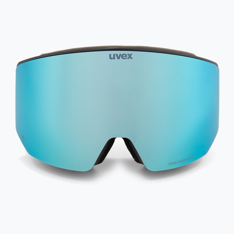 Lyžařské brýle Uvex Lace Attract FM black matt/mirror ice 3