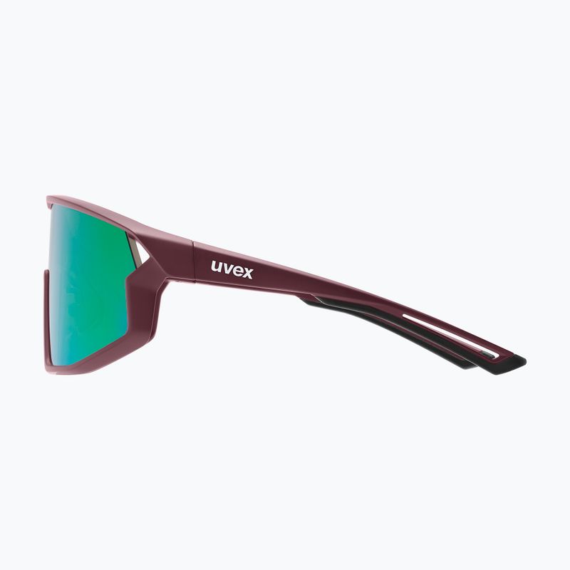 Sluneční brýle Uvex Skyryse burgundy matte/mirror rose 5
