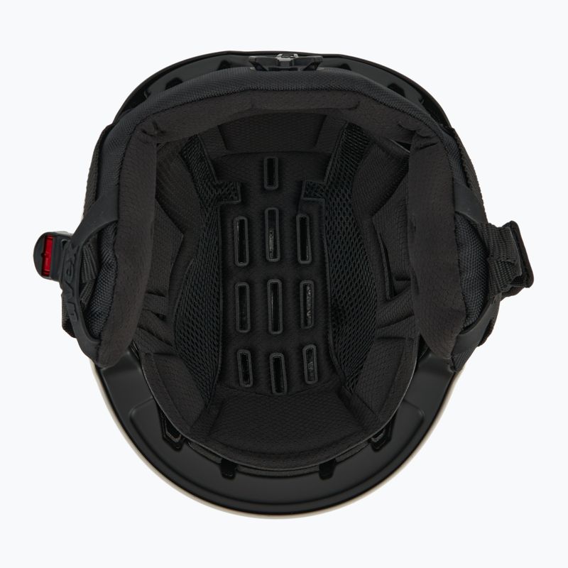 Lyžařská helma UVEX Stance warm grey/black matt 5