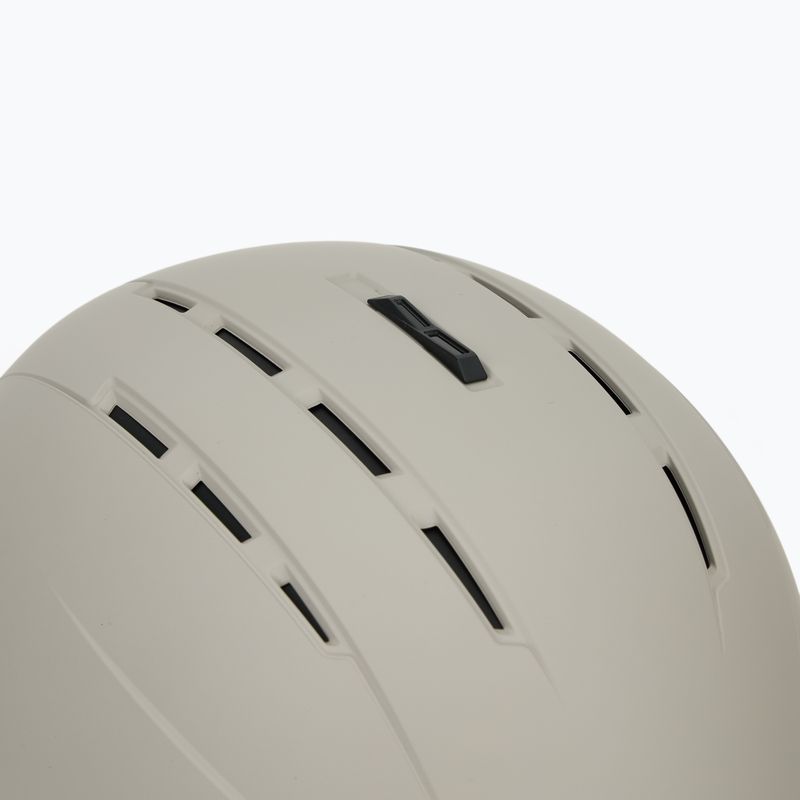 Lyžařská helma UVEX Stance warm grey/black matt 9