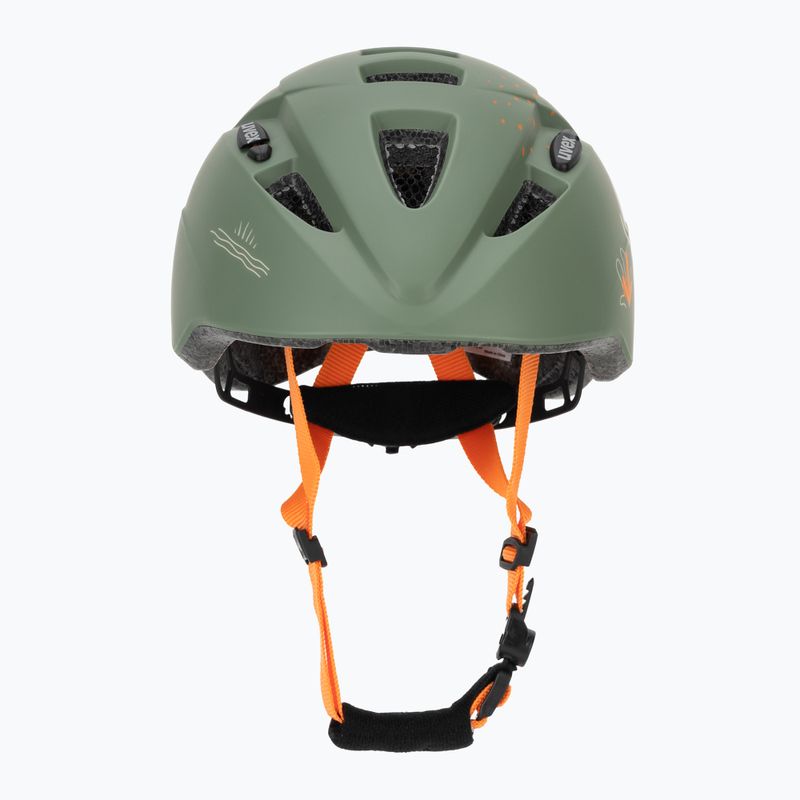 Dětská cyklistická helma UVEX Kid 2 CC sage green dino matt 2