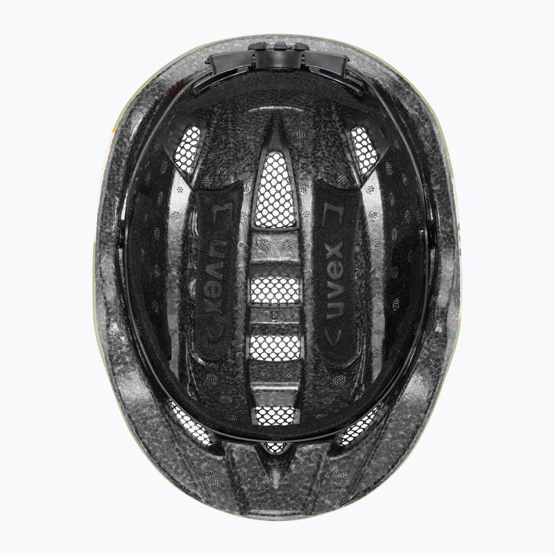 Dětská cyklistická helma UVEX Kid 2 CC sage green dino matt 5