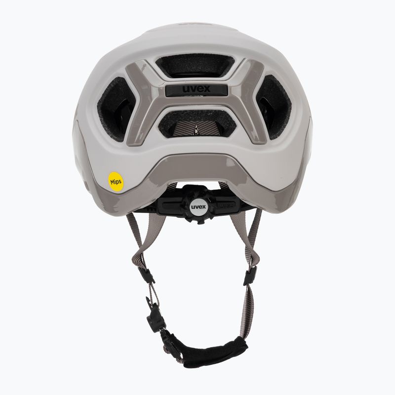 Cyklistická helma UVEX React MIPS warm grey matt 4