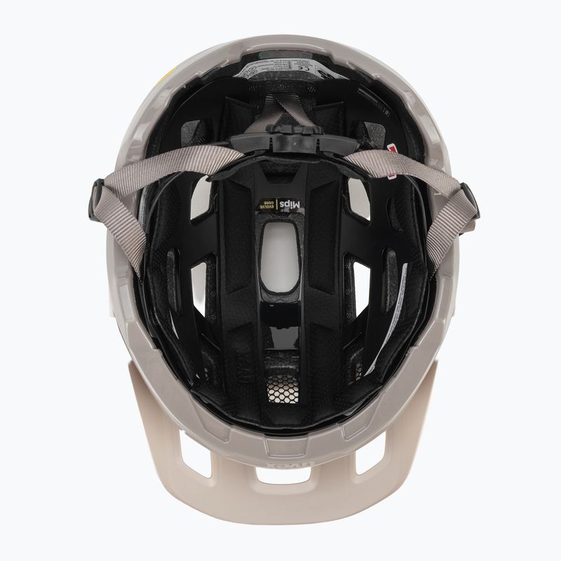 Cyklistická helma UVEX React MIPS warm grey matt 5