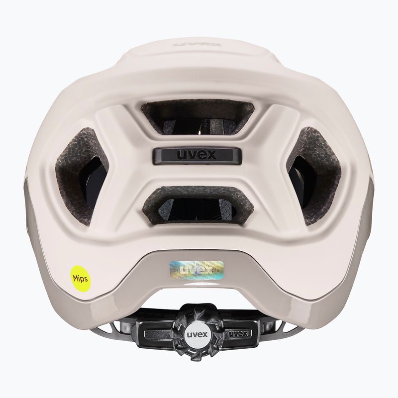 Cyklistická helma UVEX React MIPS warm grey matt 3