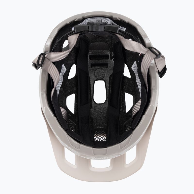 Cyklistická helma UVEX React warm grey matt 5