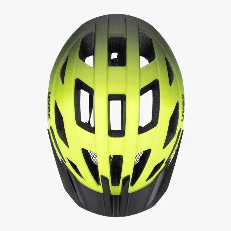 Cyklistická helma UVEX I-vo 2 neon yellow/black matt 6