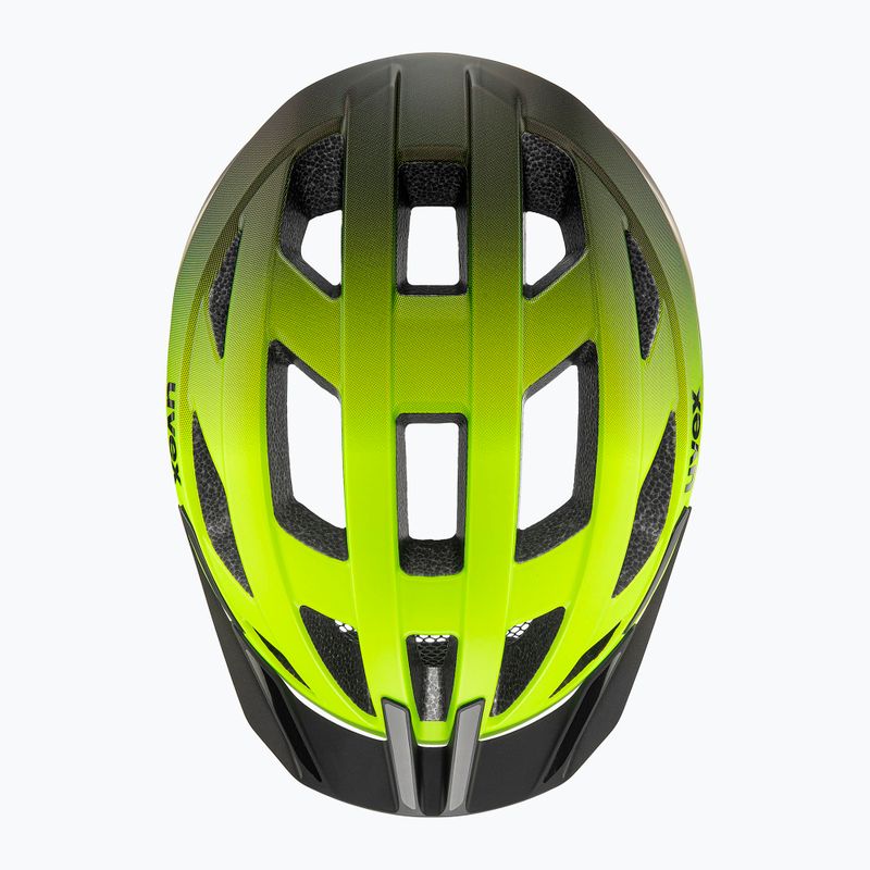 Cyklistická helma UVEX I-vo 2 neon yellow/black matt 4