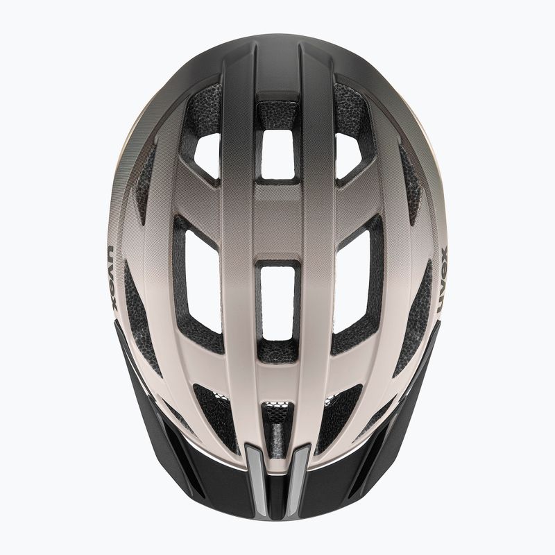Cyklistická helma UVEX I-vo 2 warm grey/black matt 4