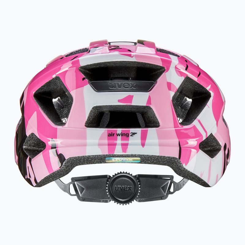 Dětská cyklistická helma UVEX Air Wing 2 strawberry/black 3