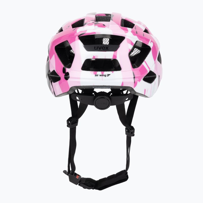 Dětská cyklistická helma UVEX Air Wing 2 strawberry/black 4