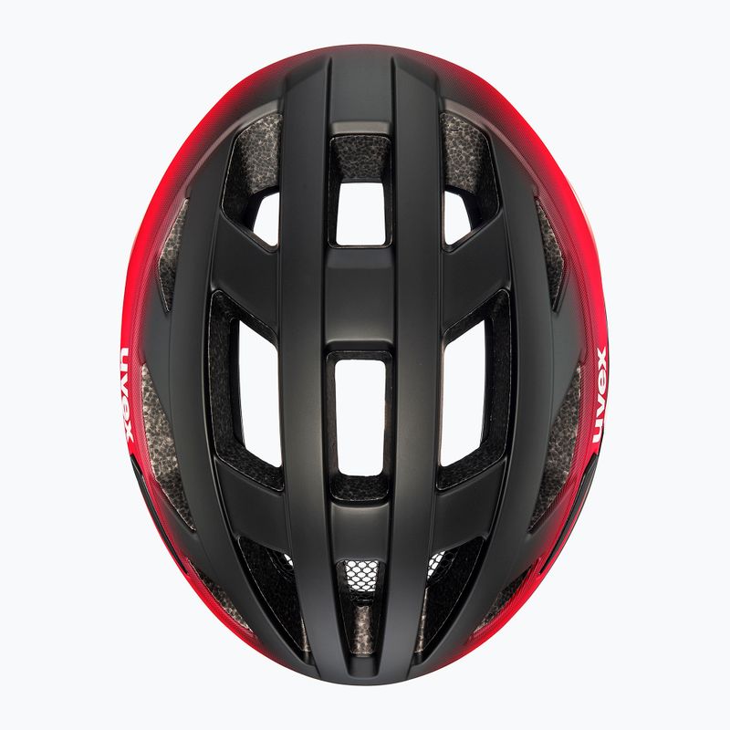Cyklistická helma UVEX I-Volute black/red matte 4