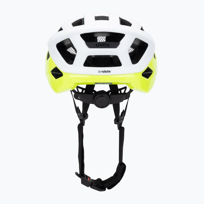 Cyklistická helma UVEX I-Volute white/neon yellow matt 4
